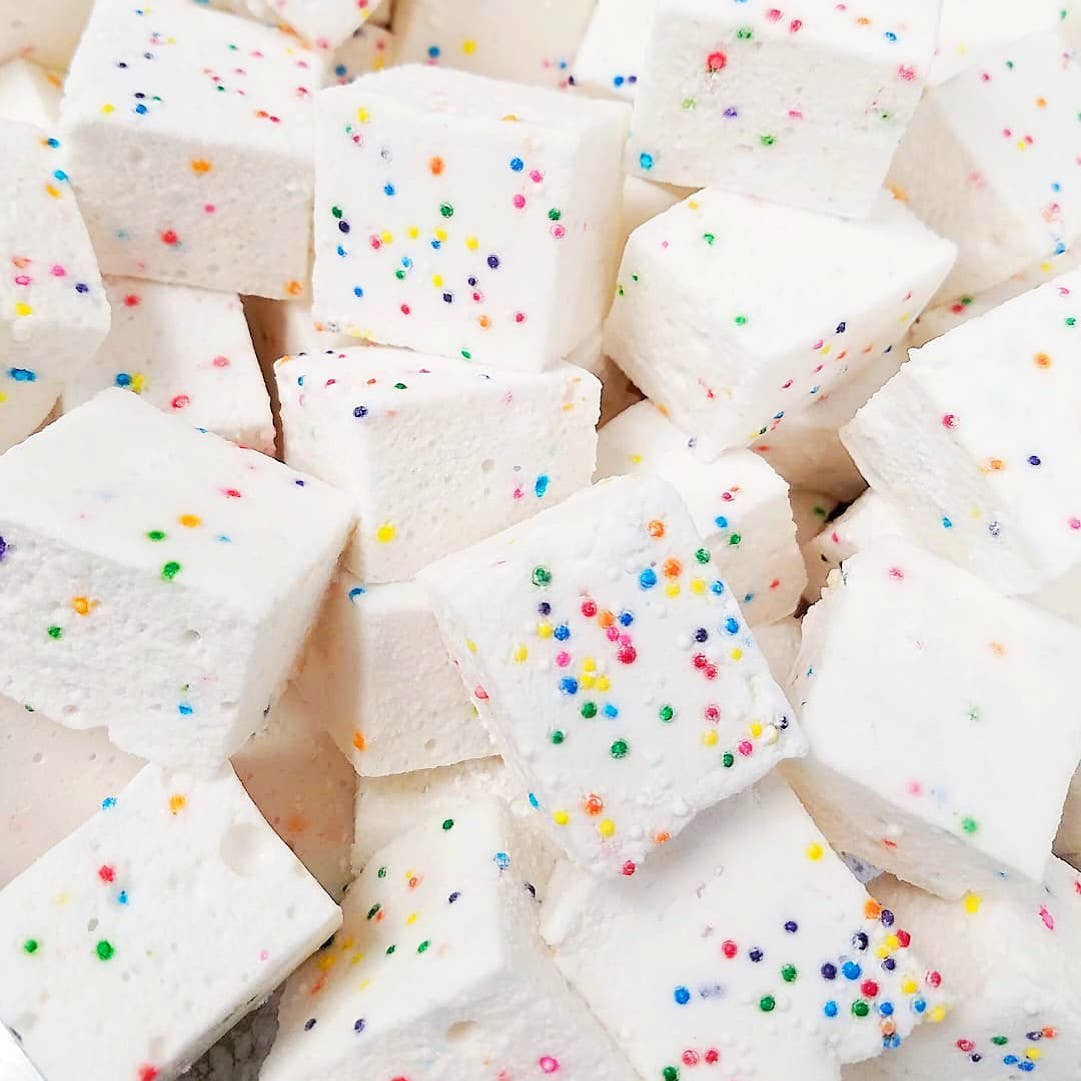 Funfetti Marshmallows - Gluten Free, Peanut Free, Dye Free