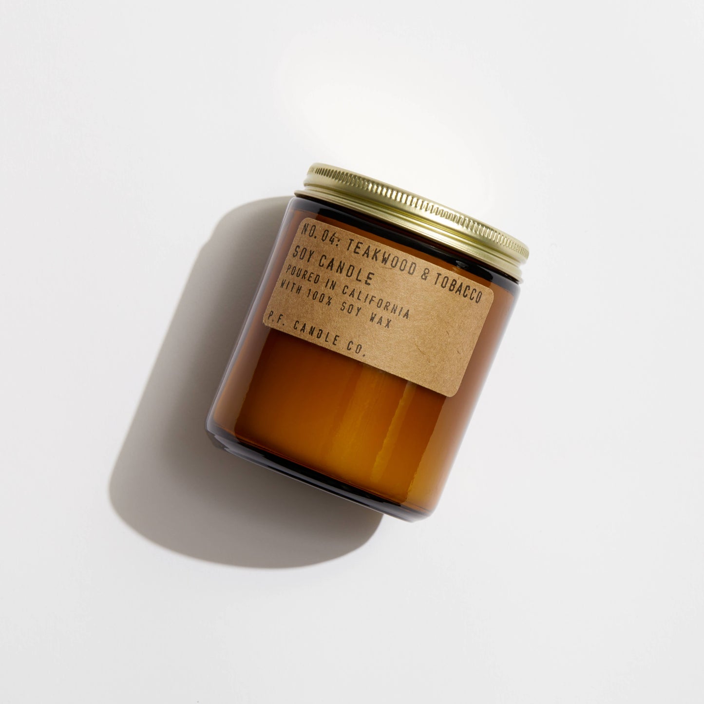 Teakwood & Tobacco - 7.2 oz Standard Soy Candle - Lake Oswego Flowers