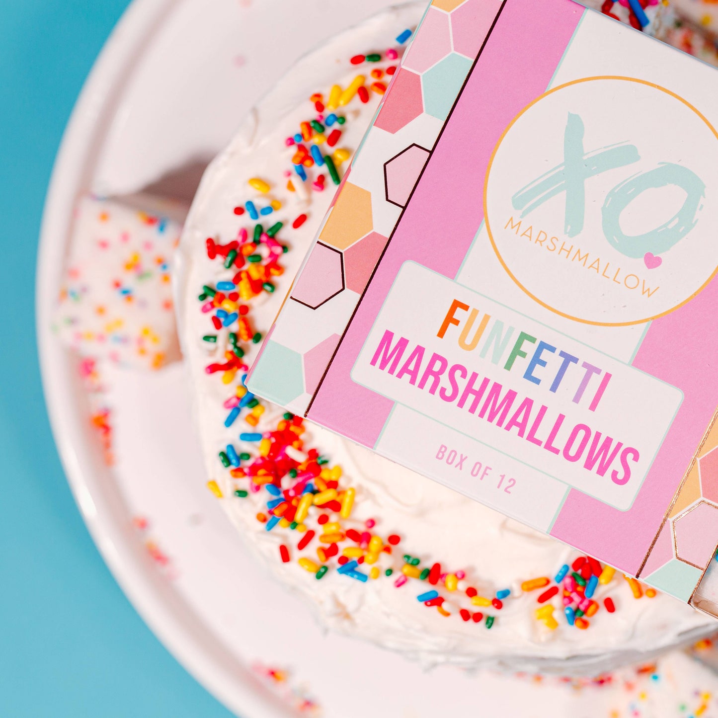 Funfetti Marshmallows - Gluten Free, Peanut Free, Dye Free