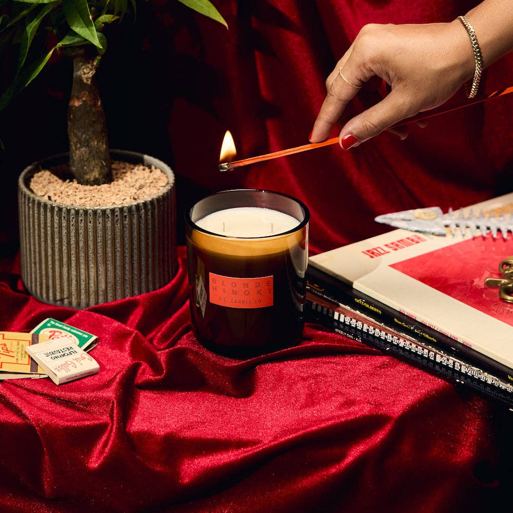 Blonde Hinoki– HI-FI Candle - Lake Oswego Flowers