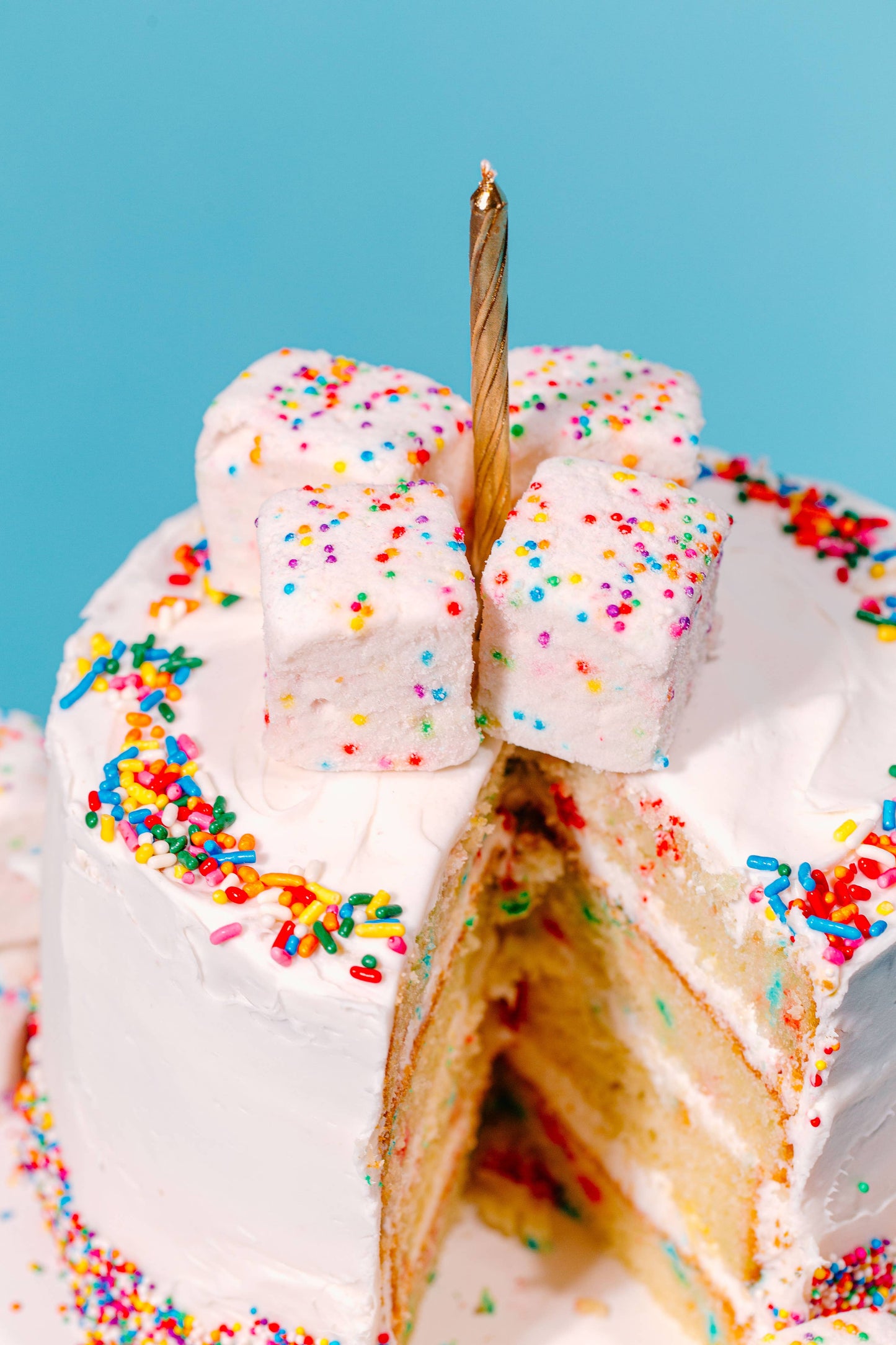 Funfetti Marshmallows - Gluten Free, Peanut Free, Dye Free