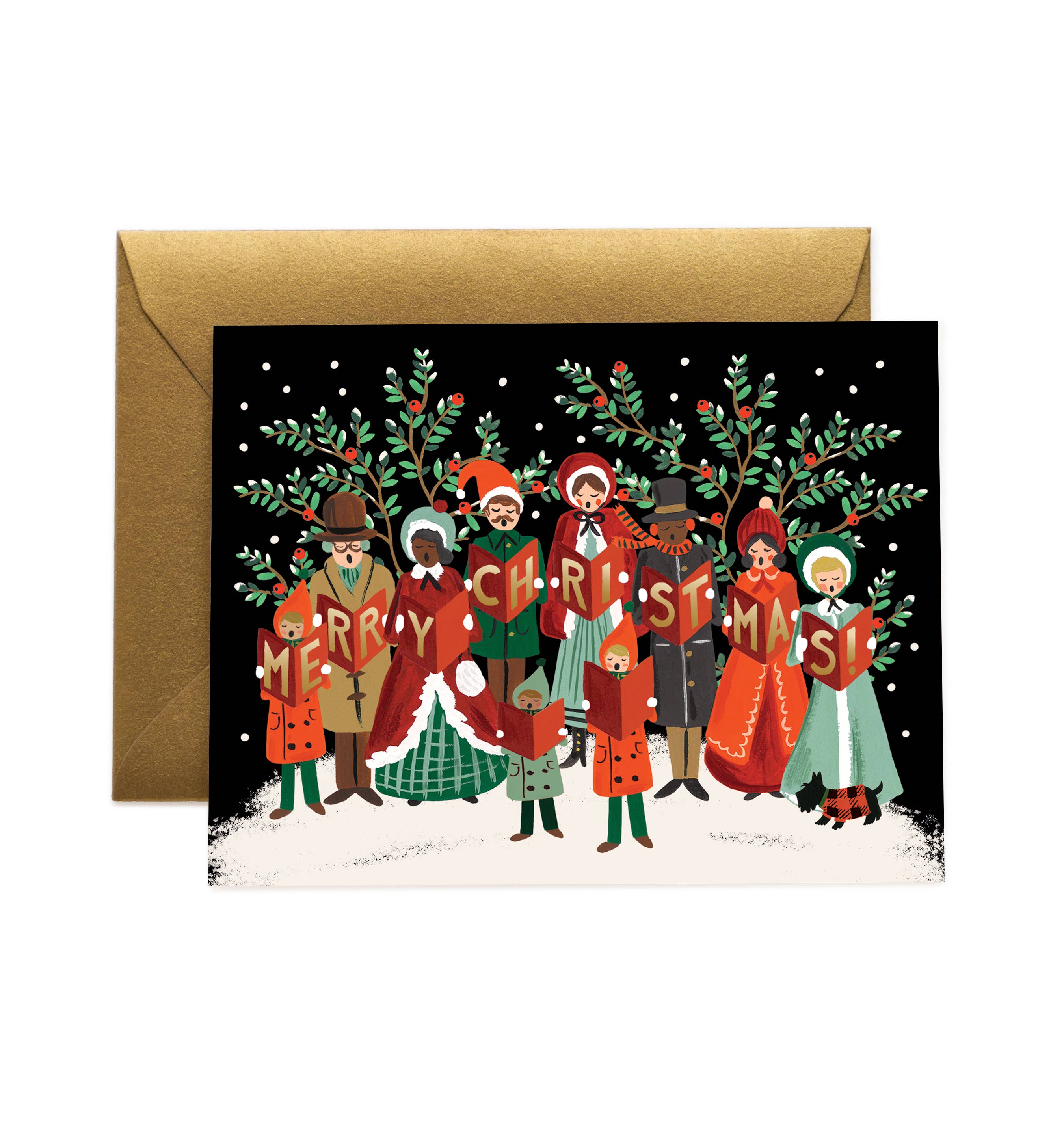 Christmas Carolers Card