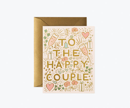 To the Happy Couple Card - Lake Oswego Flowers