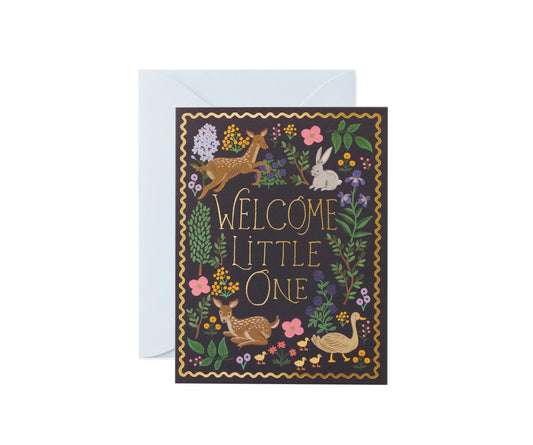 Woodland Welcome Card - Lake Oswego Flowers