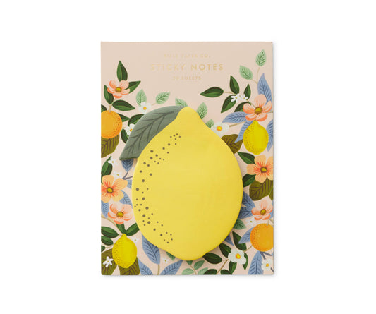 Lemon Sticky Notes - Lake Oswego Flowers
