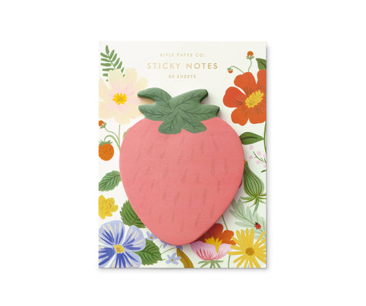 Strawberry Sticky Notes - Lake Oswego Flowers