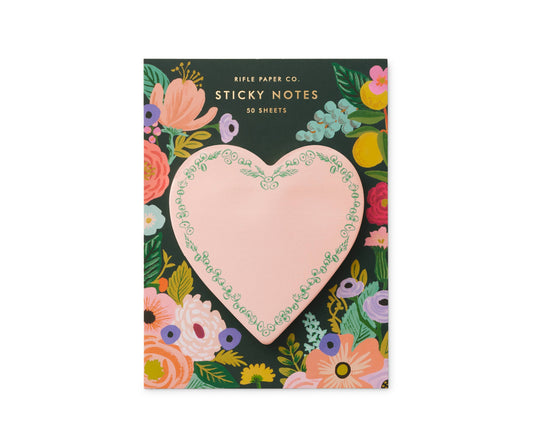 Heart Sticky Notes - Lake Oswego Flowers