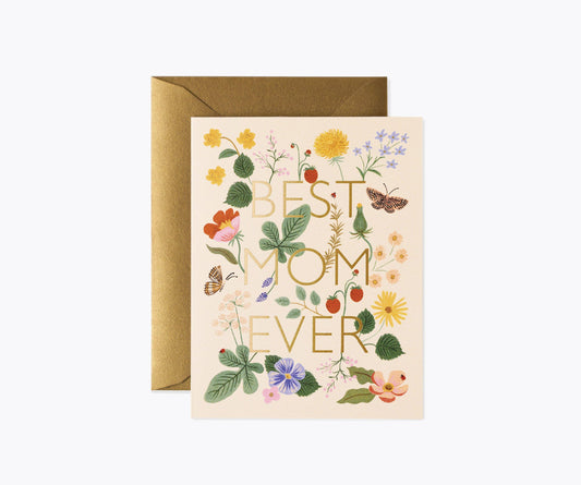 Best Mom Ever Card - Lake Oswego Flowers