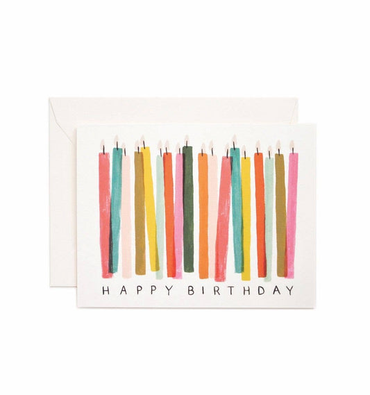 Birthday Candle Card - Lake Oswego Flowers