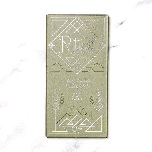 Ritual Chocolate - Fleur De Sel, 70% Cacao - Lake Oswego Flowers