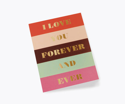 Color Block Love Card - Lake Oswego Flowers