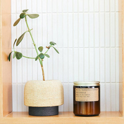 Teakwood & Tobacco - 7.2 oz Standard Soy Candle - Lake Oswego Flowers