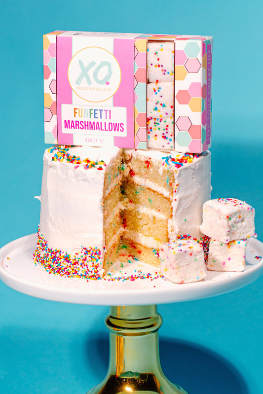Funfetti Marshmallows - Gluten Free, Peanut Free, Dye Free