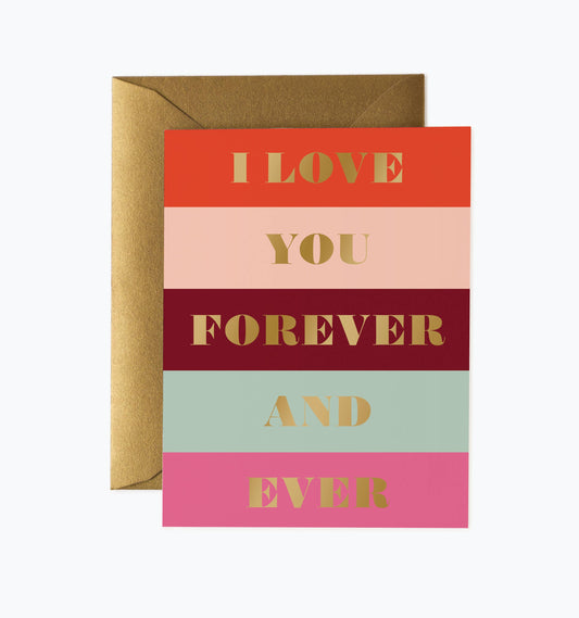 Color Block Love Card - Lake Oswego Flowers