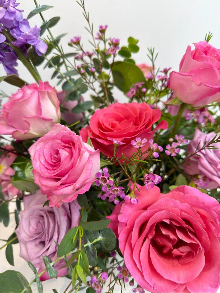 Sweetheart Wrapped Bouquet - Lake Oswego Flowers