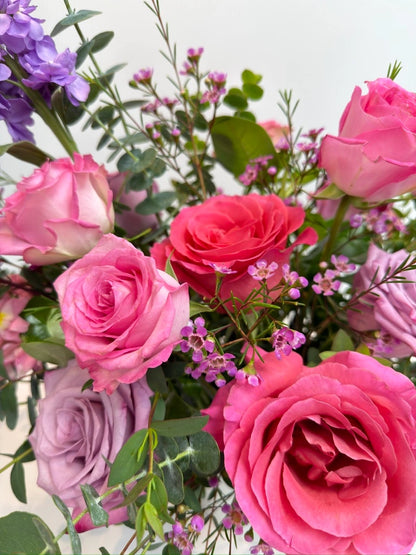 Sweetheart Wrapped Bouquet - Lake Oswego Flowers