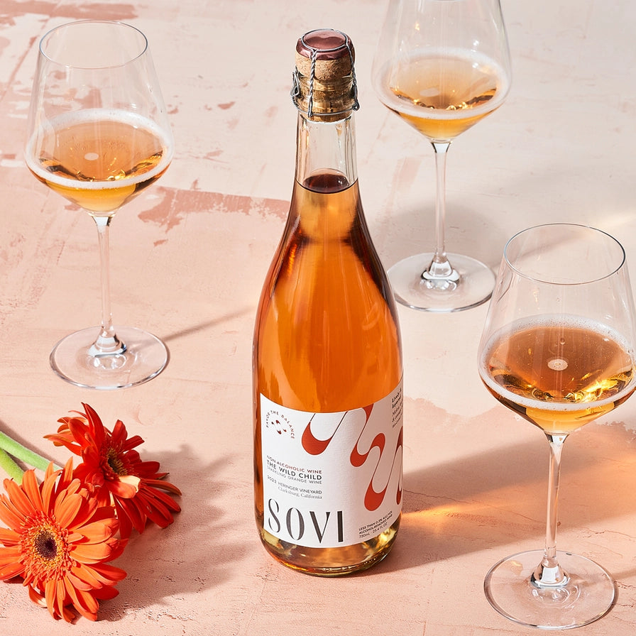 Sovi Sparkling Orange Non-Alcoholic Wine