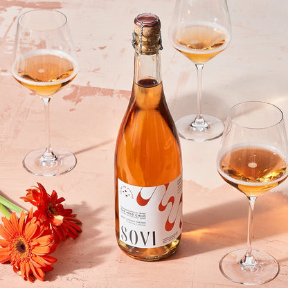 Sovi Sparkling Orange Non-Alcoholic Wine