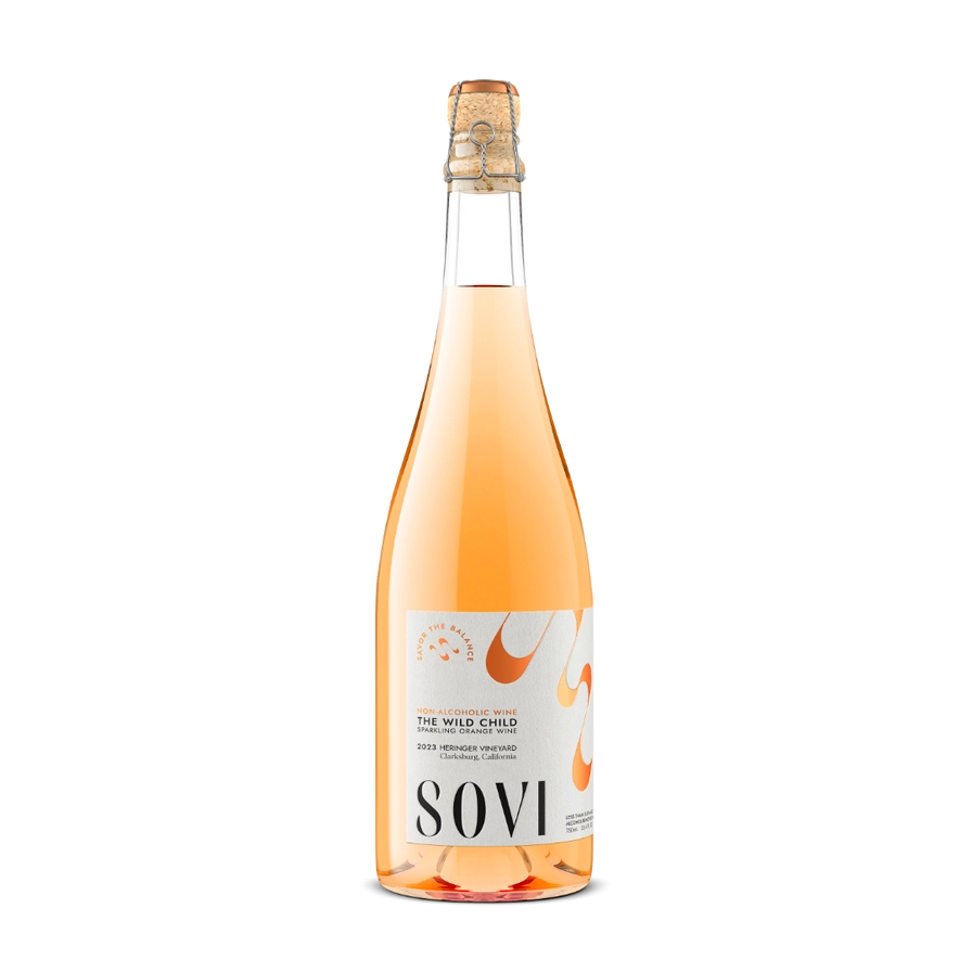 Sovi Sparkling Orange Non-Alcoholic Wine